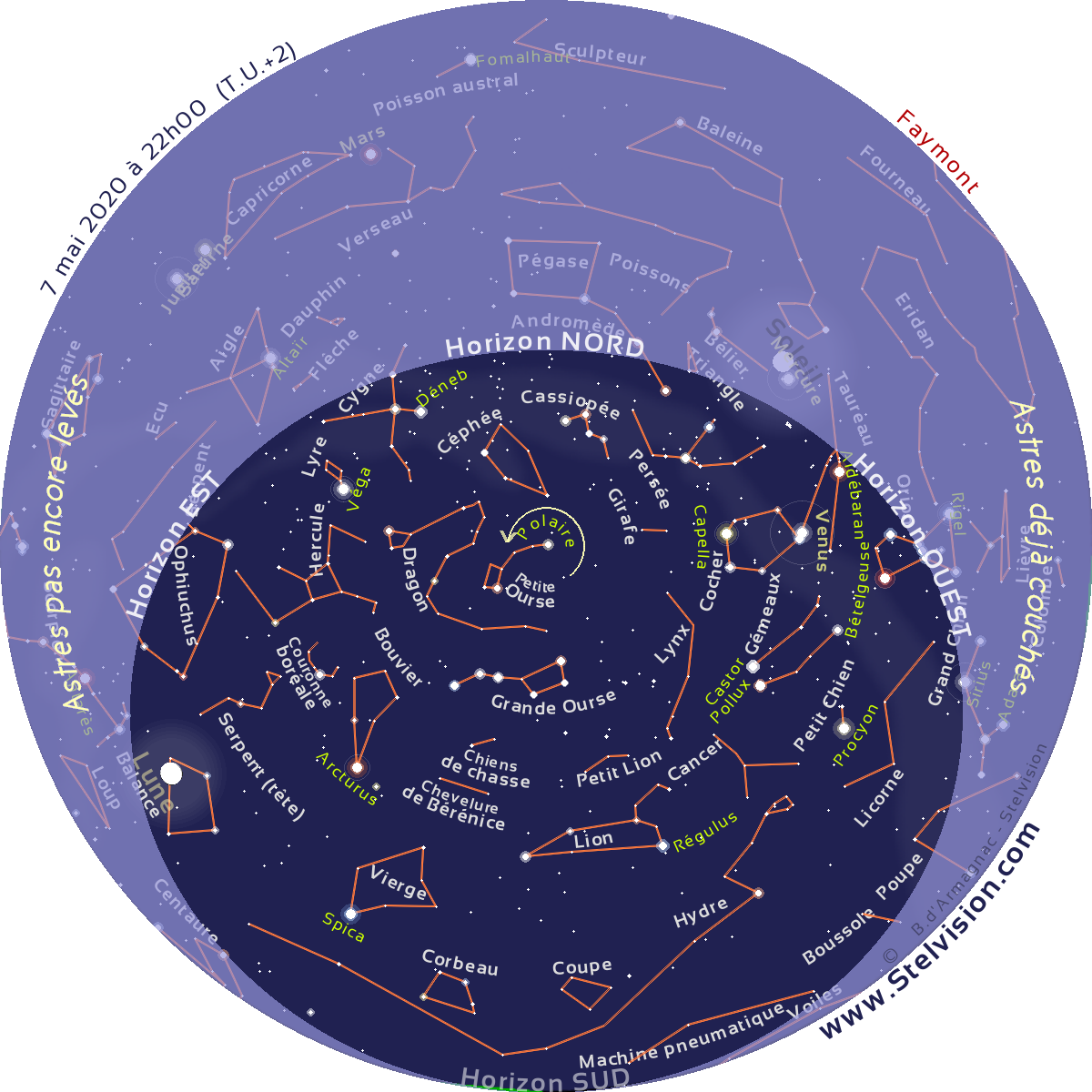 Carte du ciel étoilé: Carte du ciel personnalisée -49%